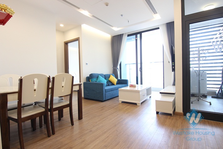 Furnished one bedroom apartment for rent in Vinhome Metropolis, Ba Dinh district, Ha Noi